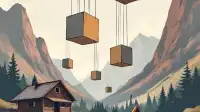 LeConte Lodge: Airlifts Remove Building Materials in